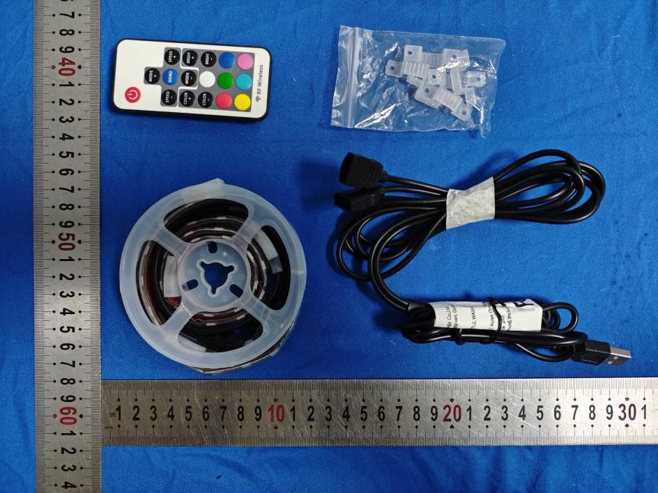 LED light strips - FCC ID 2BSY7-005A - DONGGUAN DINGCHENG TECHNOLOGY CO,LTD