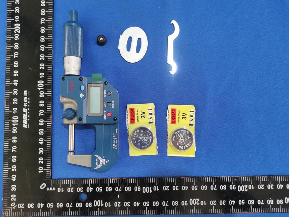 digital micrometer - FCC ID 2BT4E-4410-1105 - Products Engineering Corporation.