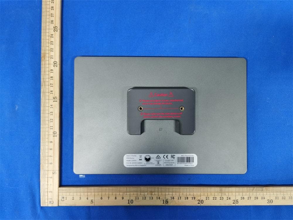 Mach 2 Display - FCC ID 2BTFL-8383PSA01 - MSYM Investments LLC
