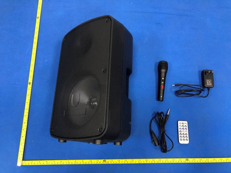 Speaker - FCC ID 2BTRQ-KSW-1108 - MITZU GLOBAL LLC