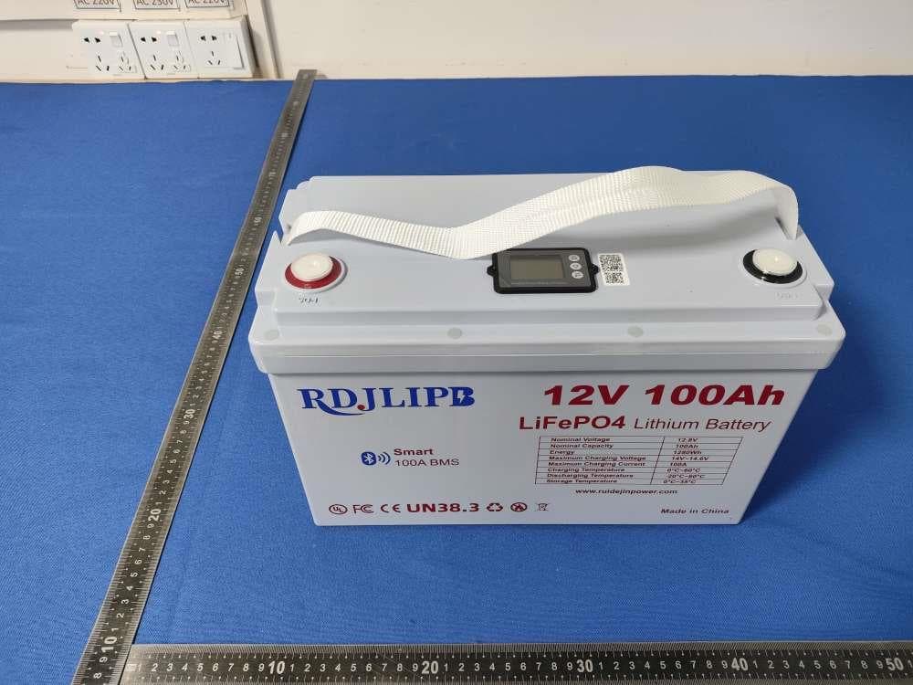 12V 100Ah LiFePO4 Battery - FCC ID 2BU23-LFPT12100 - Huizhou Ruidejin New Energy Co., Ltd.