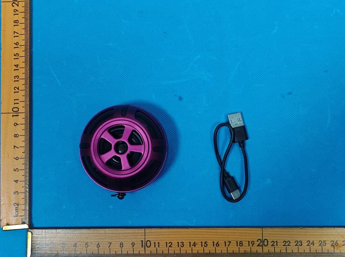 Space Capsule Mini Speaker - FCC ID 2BU7G-K2 - Guangxi Ruidafeng Electronic Technology Co., Limited
