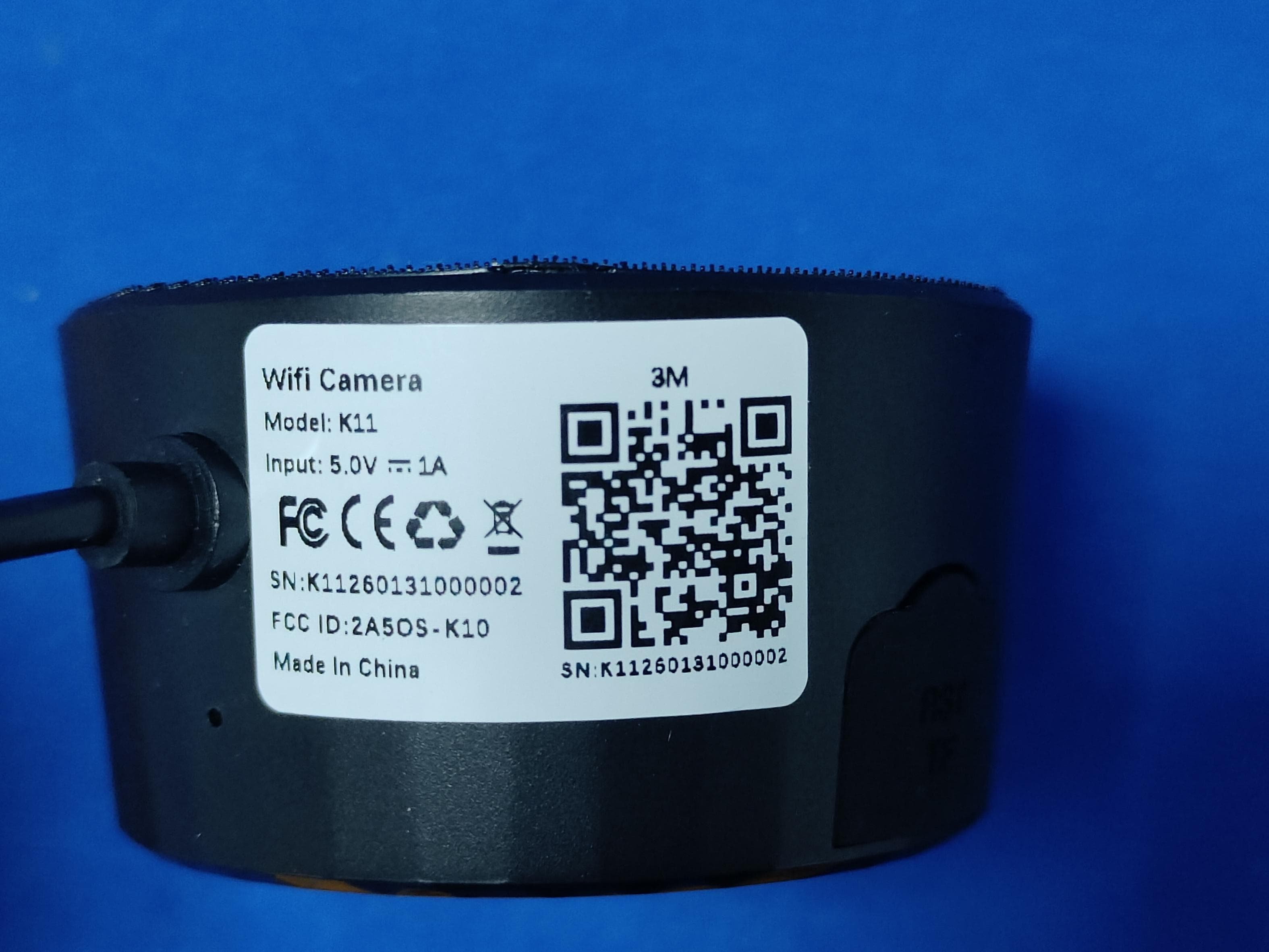 Wifi Camera - FCC ID 2BU9W-K11 - Shenzhen Gwell Times Technology Co., Ltd.
