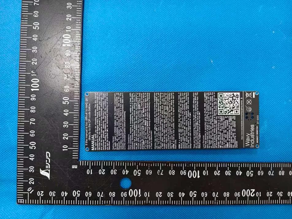 MONKEY - FCC ID 2BUD6-WIMKYOO1 - Wavy Industries AS, org nr. 935955335