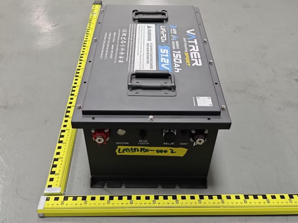 Lithium iron phosphate battery pack - FCC ID 2BUJL-Y150SPORT - Guangdong Zhongju Power Technology Co., Ltd (4)