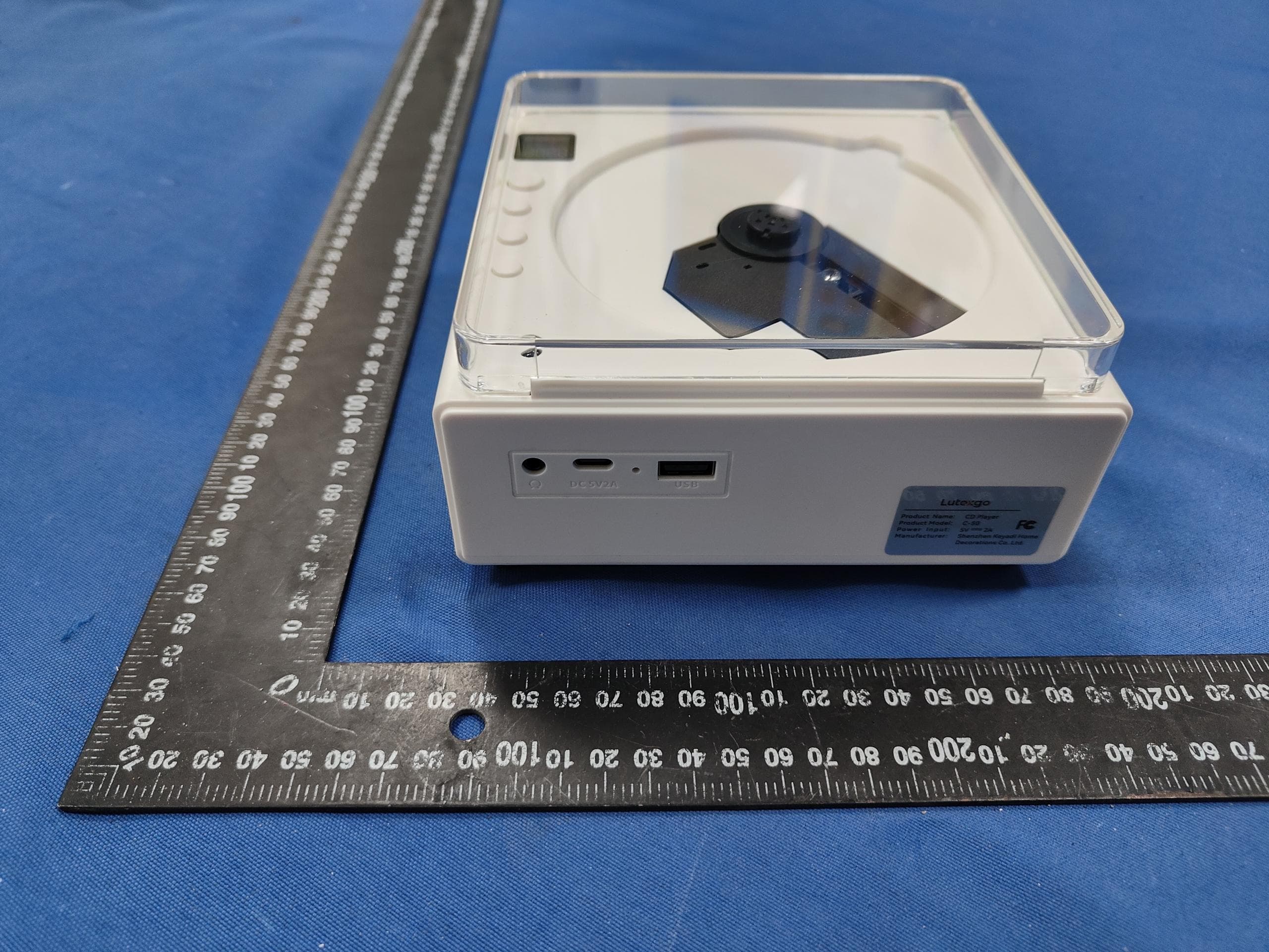 CD Player - FCC ID 2BUTZ-C-50 - Shenzhen Youfeng AudioTechnology Co., Ltd.