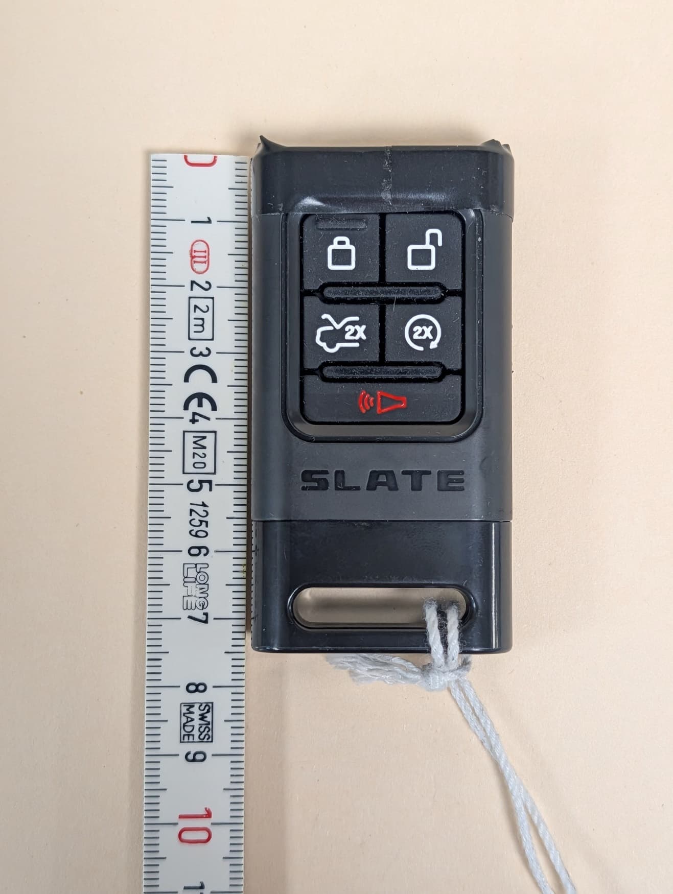 Slate CC-FOB200 Automotive KeyFob - FCC ID 2BV3QCCFOB200 - Cyber Cogs Corp.