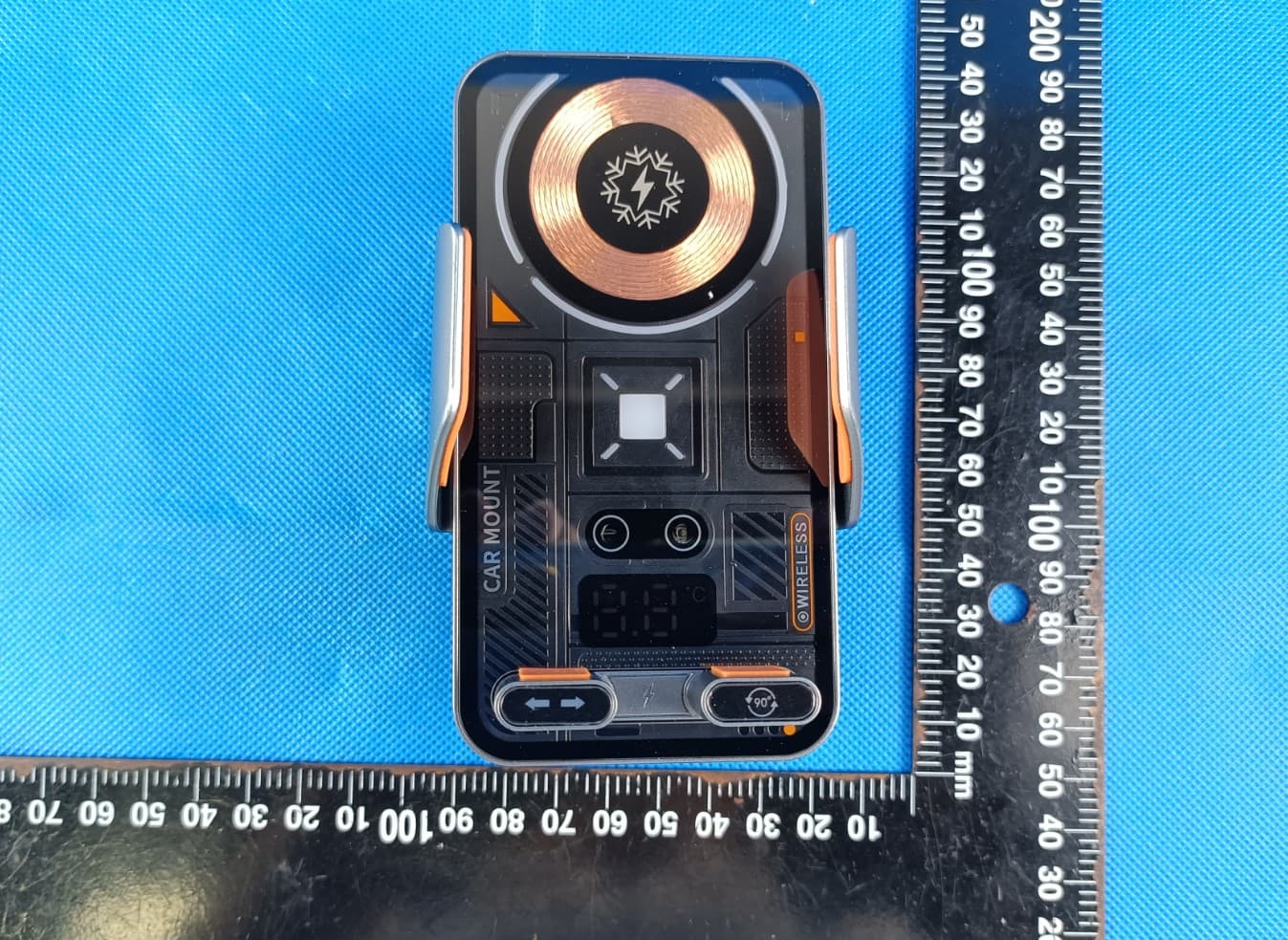 Car wireIess charging bracket - FCC ID 2BV9I-H6 - Shenzhen hangku industry Co., Ltd (2)