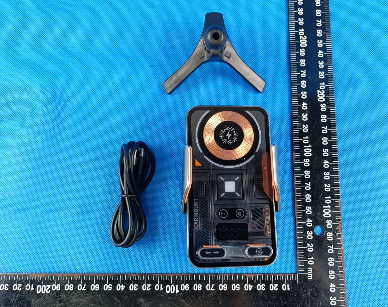 Car wireIess charging bracket - FCC ID 2BV9I-H6 - Shenzhen hangku industry Co., Ltd