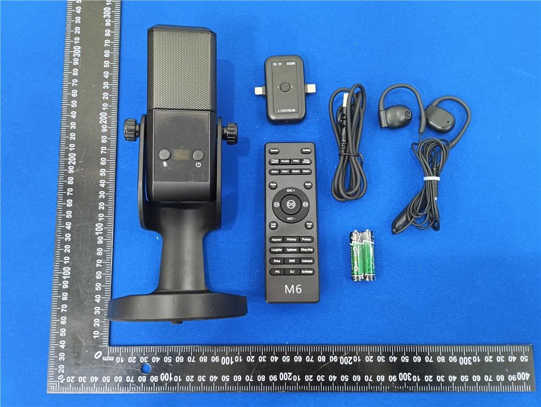 M6 - Sound Card Microphone - FCC ID 2BVBY-M6 - SHENZHEN ENMAI ELECTRONICS CO., LTD