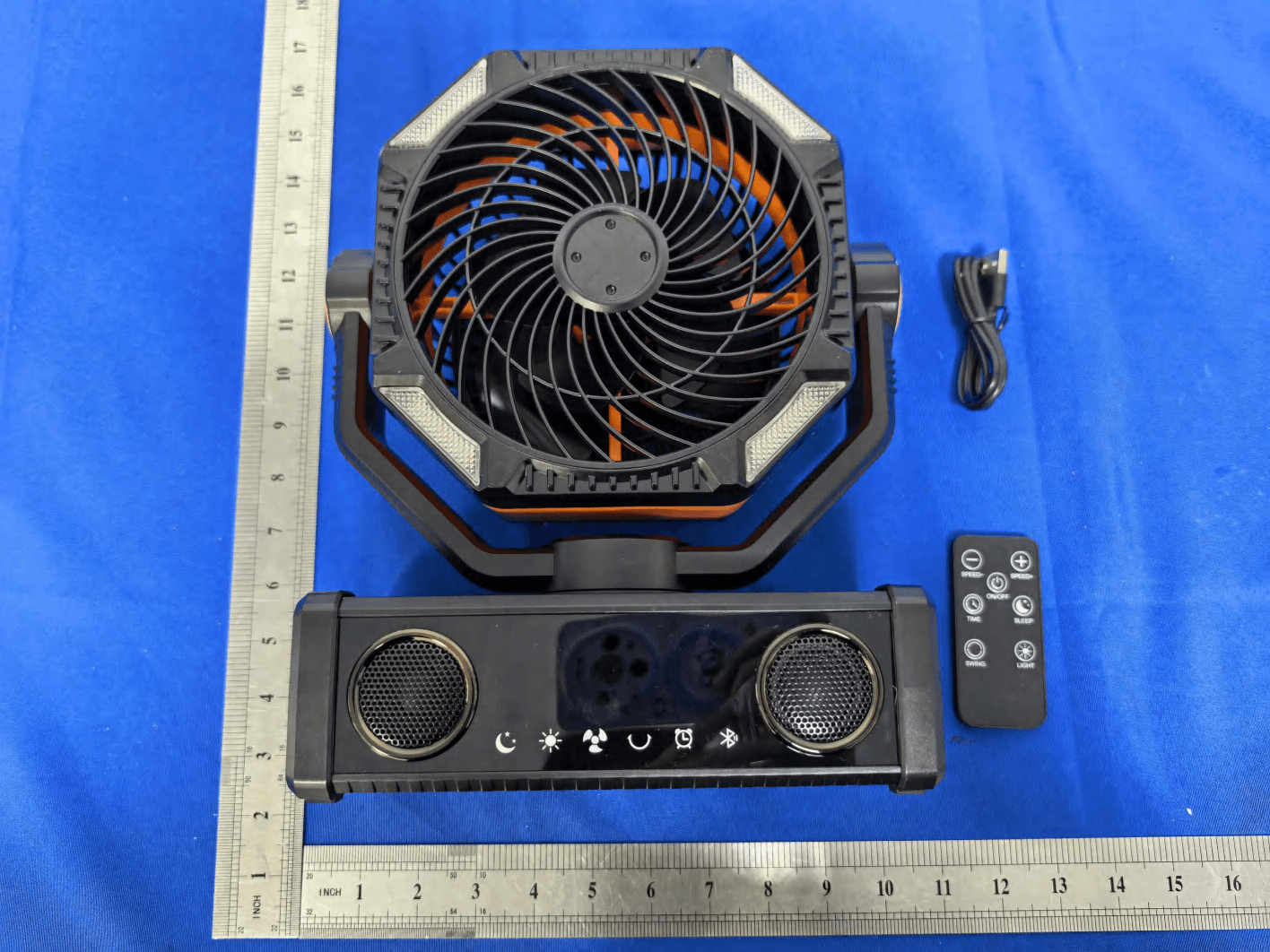 Bluetooth Speaker Fan - FCC ID 2BVC4-HY-8226X - Jiangmen Haoyu Electric Appliance Co., Ltd (2)