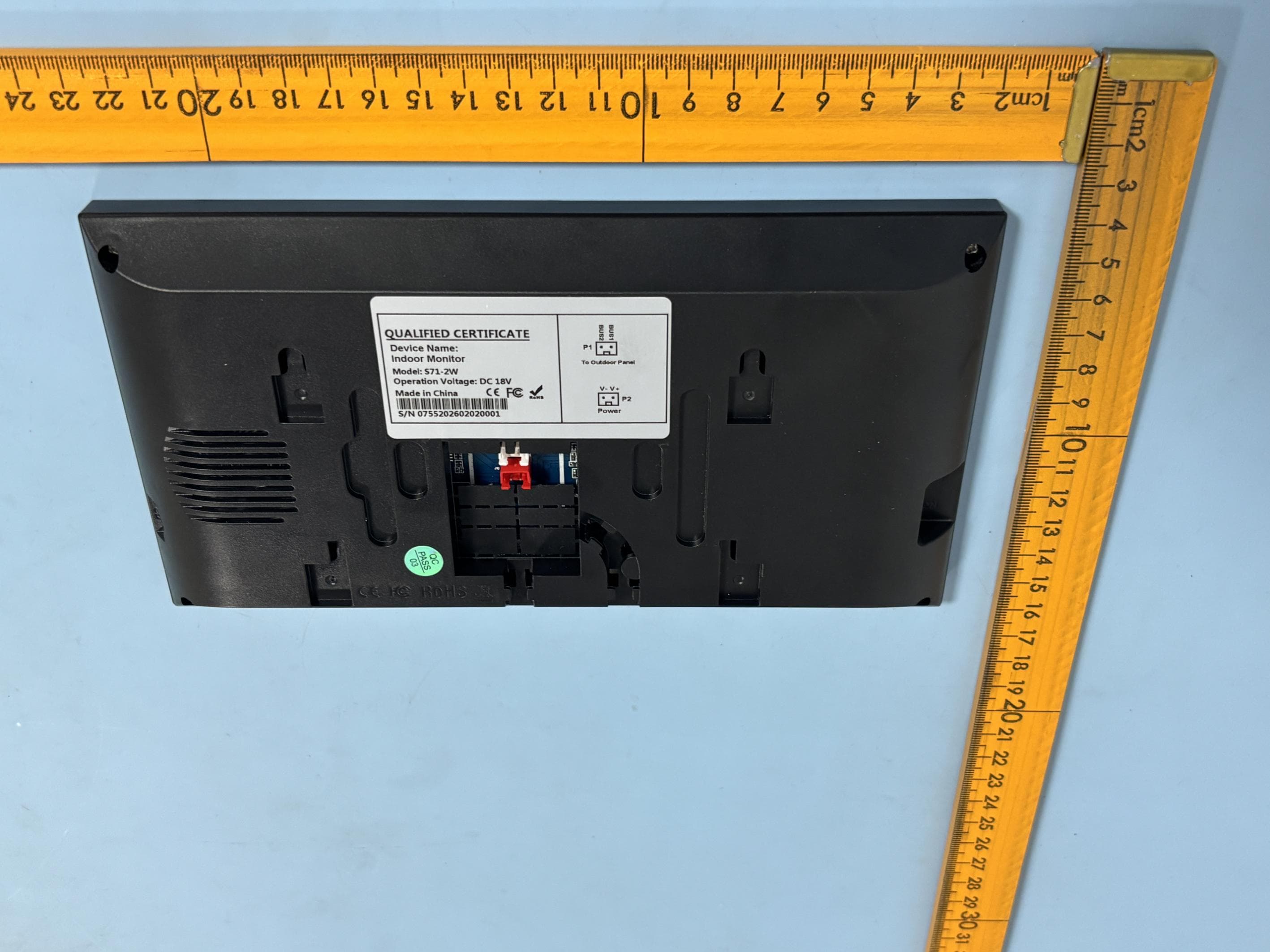 Video door phone intercom - FCC ID 2BVFB-S71-2W - Shenzhen FARHD Tech Co.,Ltd. (3)