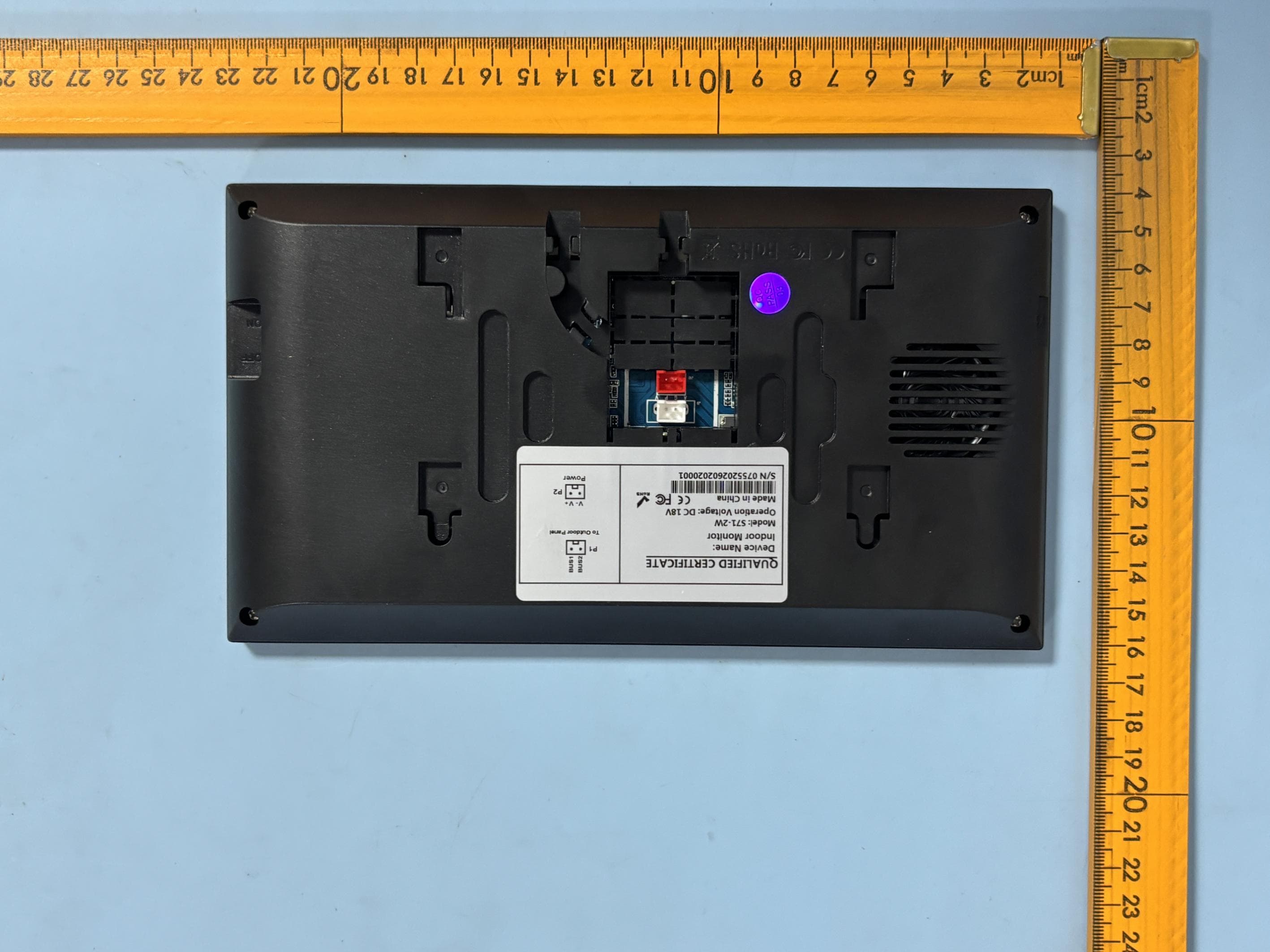 Video door phone intercom - FCC ID 2BVFB-S71-2W - Shenzhen FARHD Tech Co.,Ltd. (4)