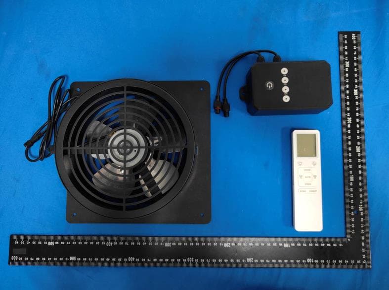 Solar Fan - FCC ID 2BVGP-SF-15 - Qingdao Haimu Husbandry Machinery Co., Ltd.