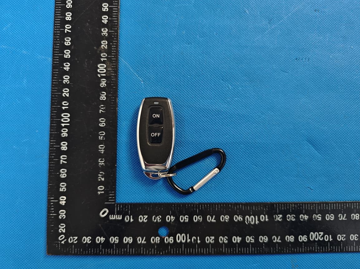 Remote control for the machine - FCC ID 2BVS5-HA-F834 - Chongqing Hao'ai Technology Development Co., Ltd.