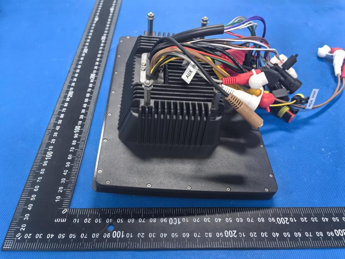 Golf cart waterproof instrument panel with audio system display - FCC ID 2BVUZ-H-309 - HASDA ELECTRIC LTD (2)