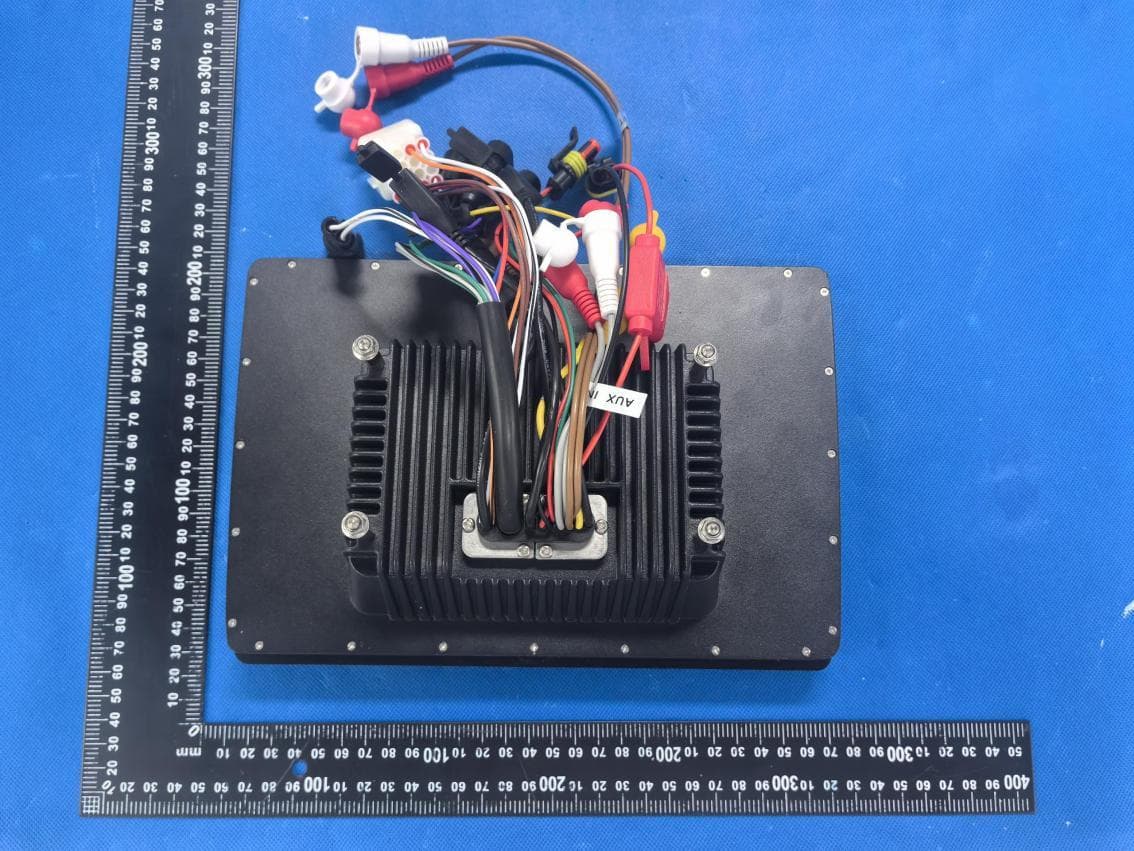 Golf cart waterproof instrument panel with audio system display - FCC ID 2BVUZ-H-309 - HASDA ELECTRIC LTD