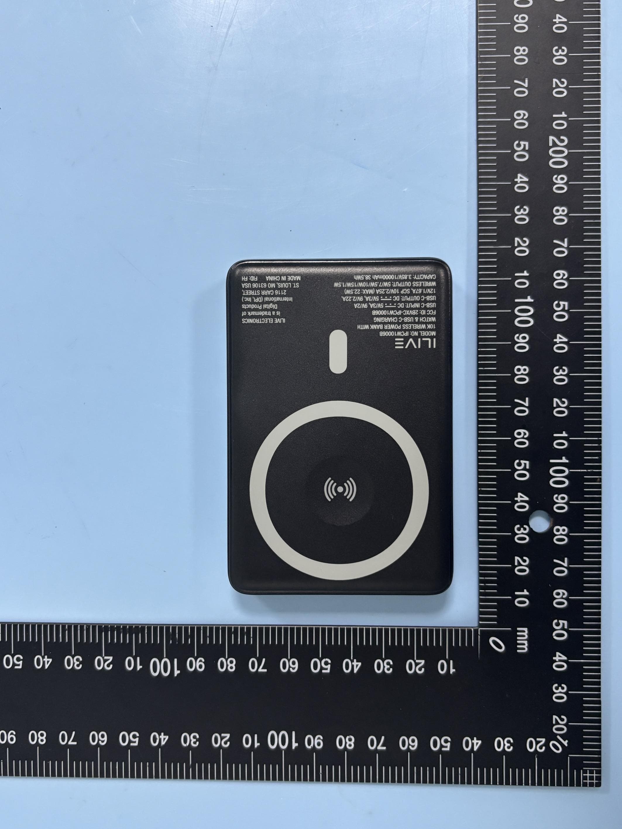 10K WIRELESS POWER BANK WITH WATCH & USB-C CHARGING - FCC ID 2BVXC-IPCW10006B - Dongguan Uka-Cham Electronics Tech. Co., Ltd