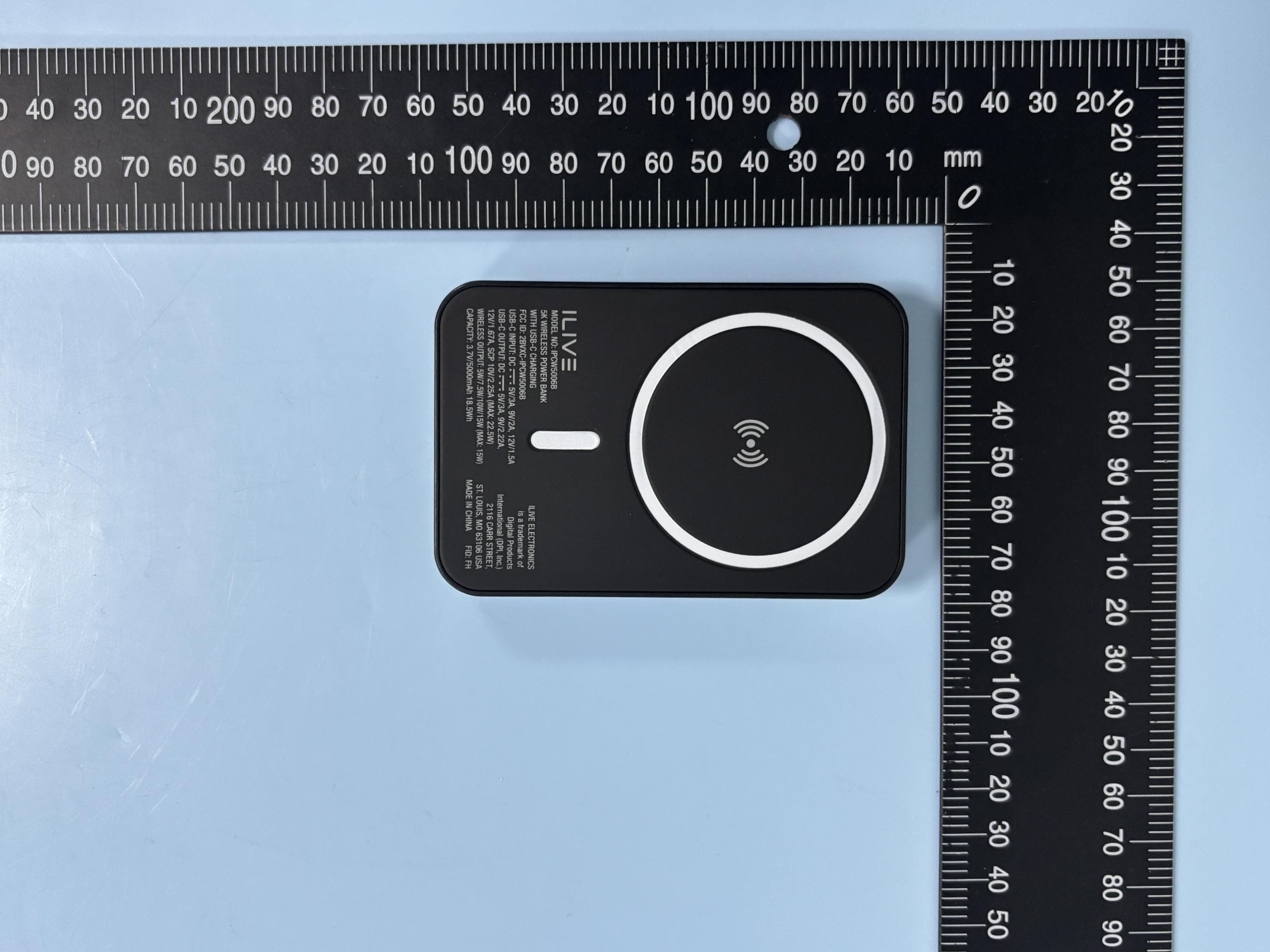 5K WIRELESS POWER BANK WITH USB-C CHARGING - FCC ID 2BVXC-IPCW5006B - Dongguan Uka-Cham Electronics Tech. Co., Ltd