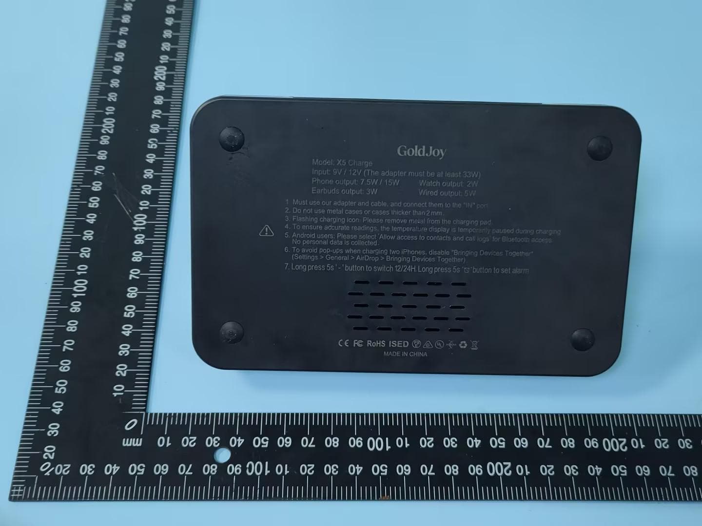 X5 Charge - FCC ID 2BW6X-X5 - Shenzhen Jiasheng Electronic Technology Co., Ltd.