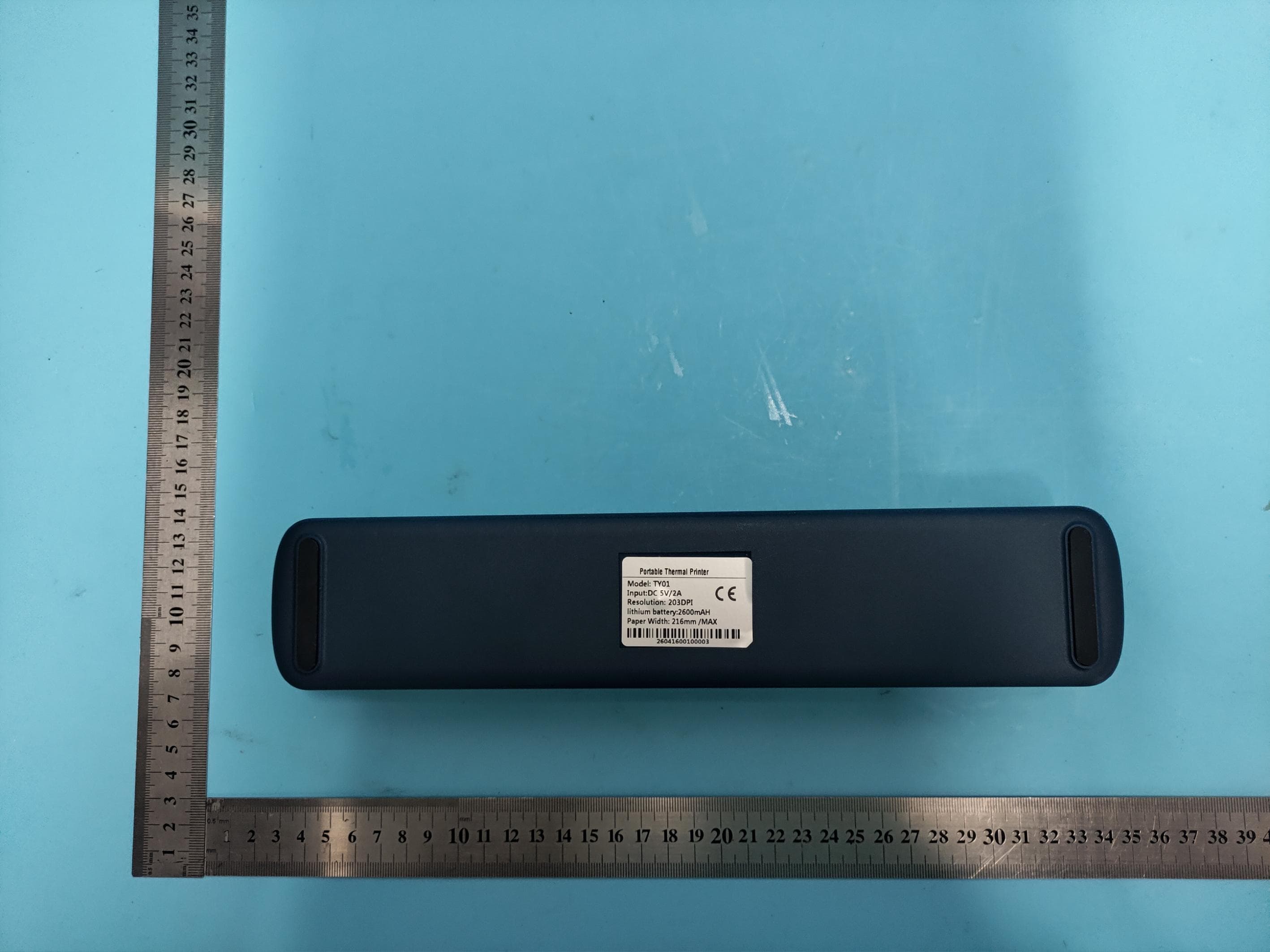 Portable Thermal Printer - FCC ID 2BWBY-TY01A-W - Shenzhen Taiyin E-commerce Co., Ltd. (2)