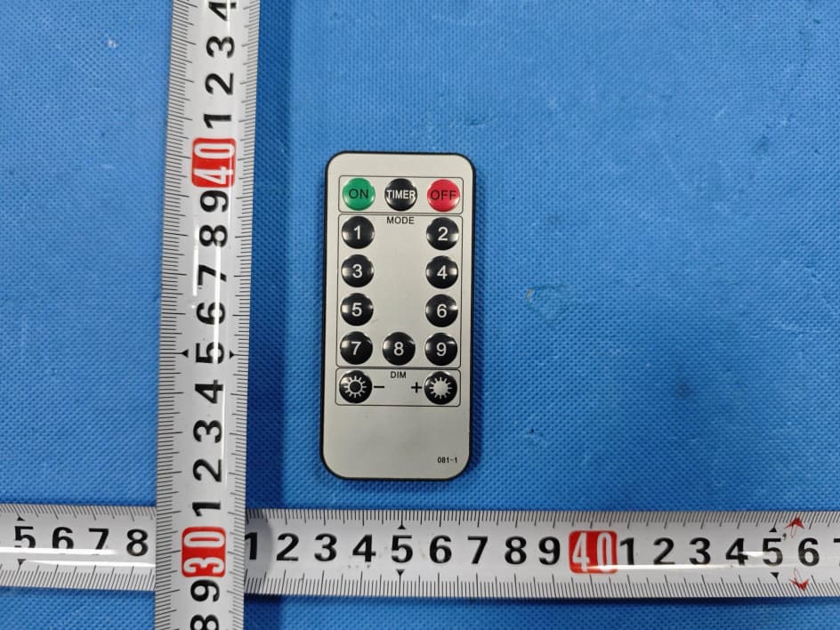 remote control - FCC ID 2BWKC-081-1 - Linhai Yixin Photoelectric Technology Co.,Ltd