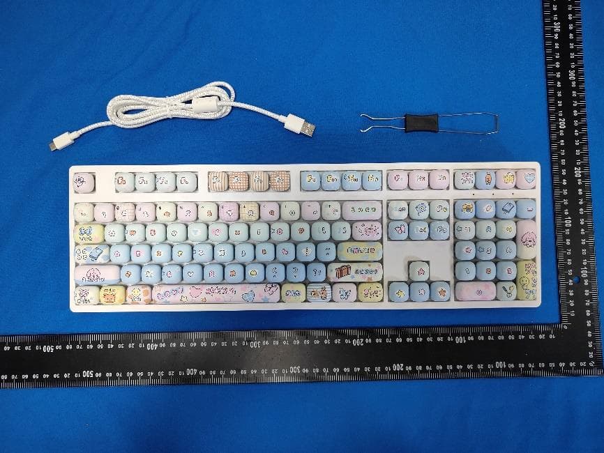 Mechanical Keyboard - FCC ID 2BWMX-JK-108XX - Shenzhen Justtide Tech Co.,Ltd.