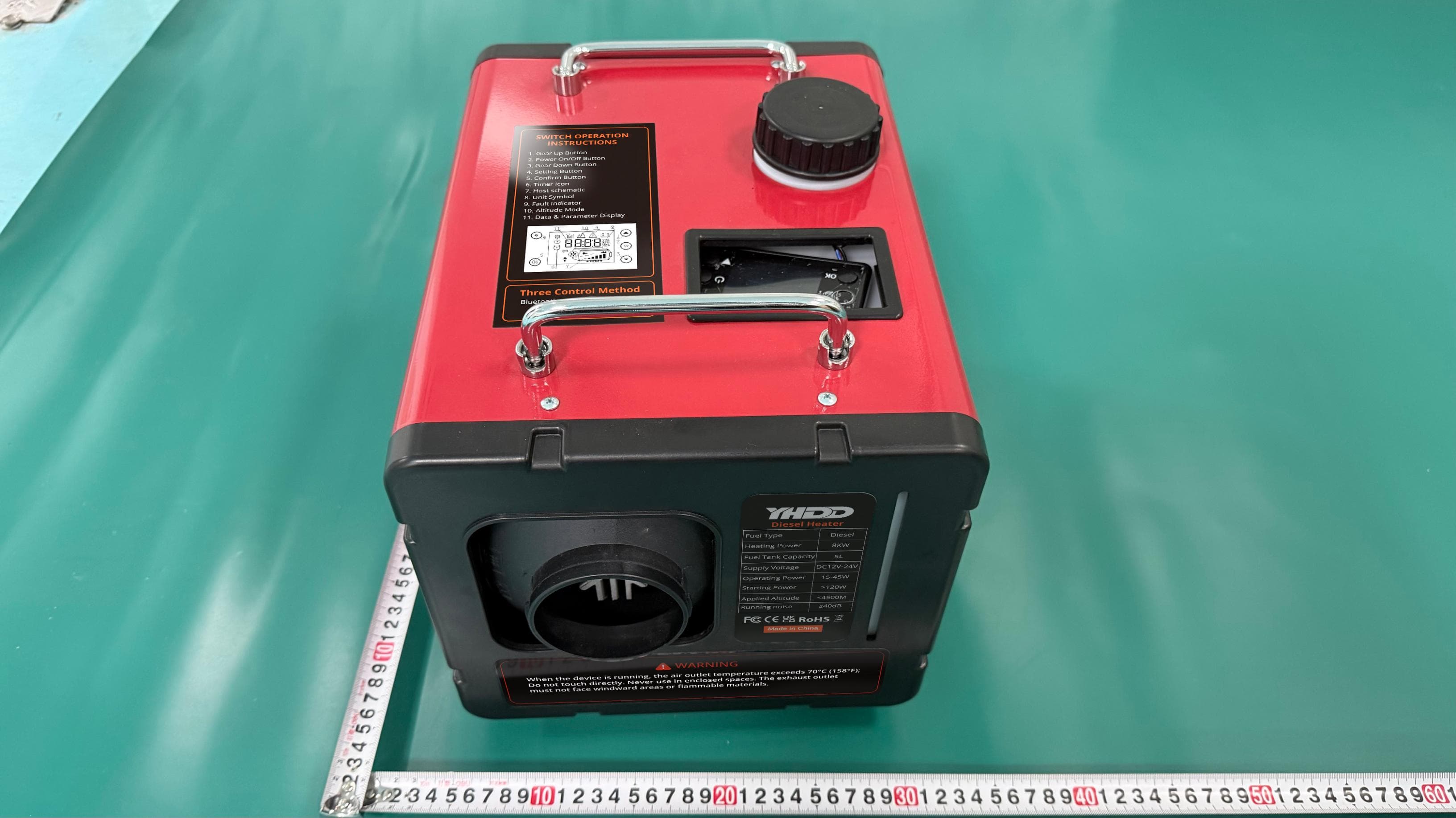 Diesel Heater - FCC ID 2BX49-DP8000 - YU HAI DI DA TECHNOLOGY LIMITED (4)