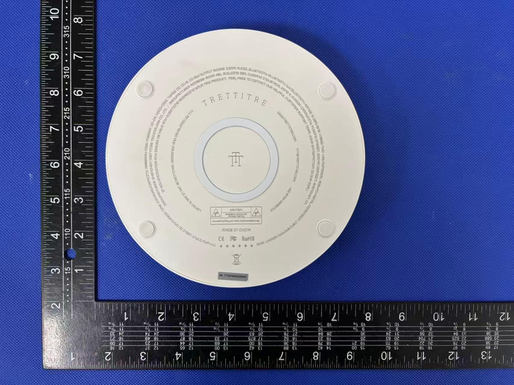 Bluetooth CD Player - FCC ID 2BXE8-TTT-DP3 - SHENZHEN TRETTITRE TECHNOLOGY CO., LTD (2)