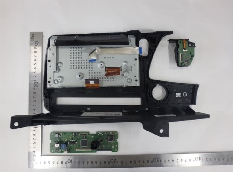 Display Unit - FCC ID A269ZUA162 - ALPS ALPINE CO., LTD.