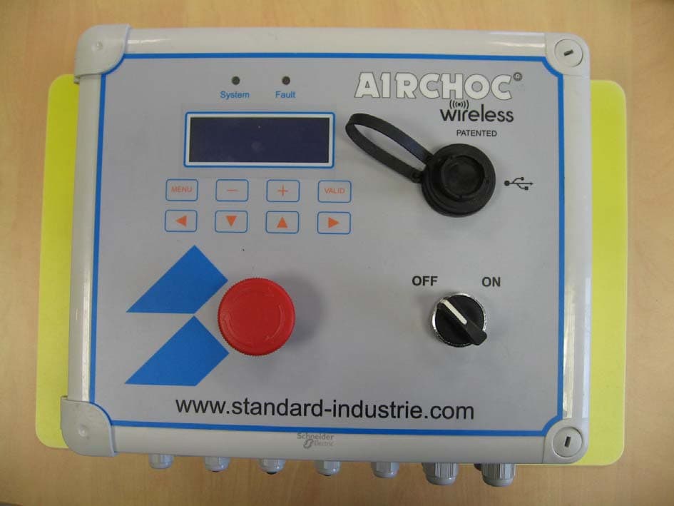 CONTROL PANEL FOR AIRCHOC WIRELESS APPLICATION - FCC ID A29-COFACWCA - Standard Industrie (5)