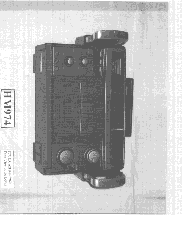 CB/Multiband Receiver - FCC ID A2H4L92960 - Alco Electronics Ltd