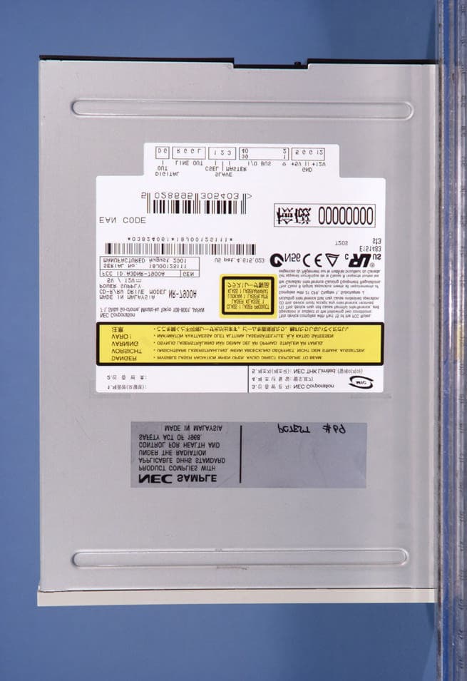 Internal CD-R/RW Drive - FCC ID A3DNR-7900A - NEC Display Solutions of America, Inc. (2)