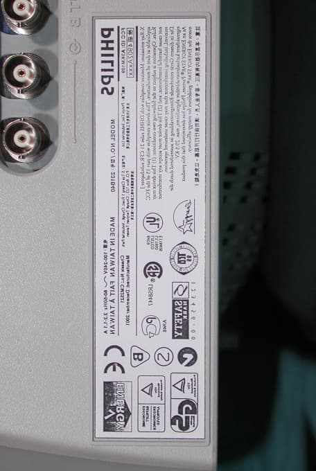 21" Color Monitor - FCC ID A3KM109 - Philips Electronics Industries (Taiwan) Ltd