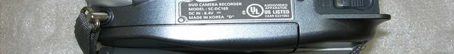 DVD Camera Recorder - FCC ID A3L06RAINBOW1 - Samsung Electronics Co Ltd (1)