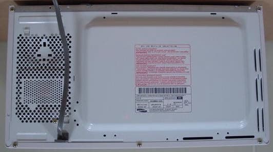 Microwave Oven - FCC ID A3L5TH1030 - Samsung Electronics Co Ltd
