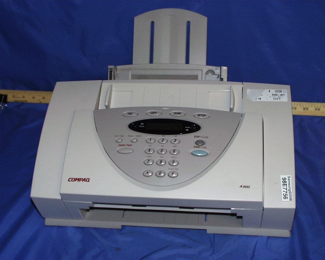 FAX/COLOR PRINTER/SCANNER/COPIER SYSTEM - FCC ID A3LA900 - Samsung Electronics Co Ltd
