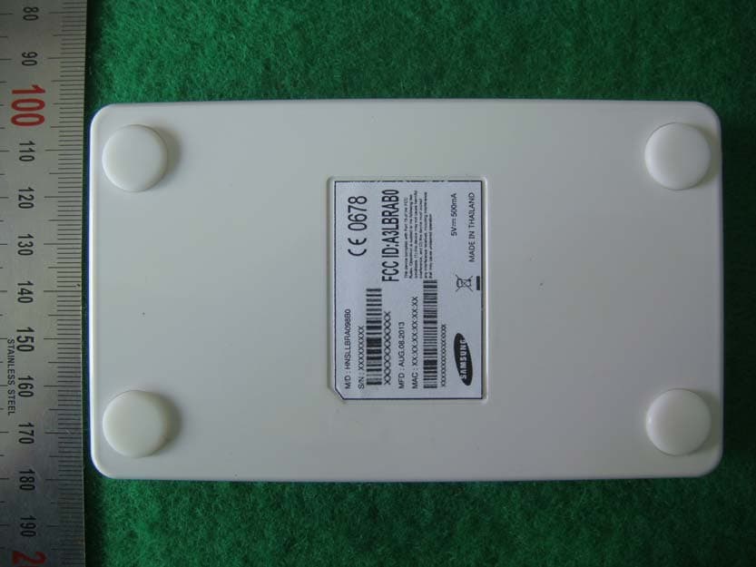 ZigBee to IP Bridge - FCC ID A3LBRAB0 - Samsung Electronics Co Ltd