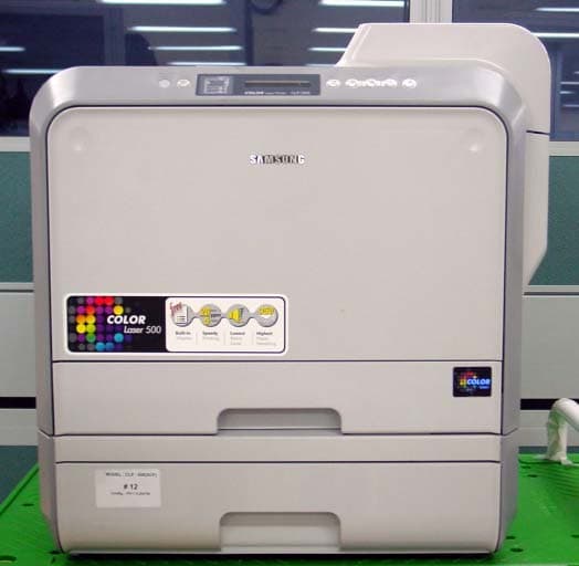 Laser Beam Printer - FCC ID A3LCLP500N - Samsung Electronics Co Ltd (1)
