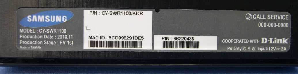 Wireless Router - FCC ID A3LCYSWR1100 - Samsung Electronics Co Ltd (3)