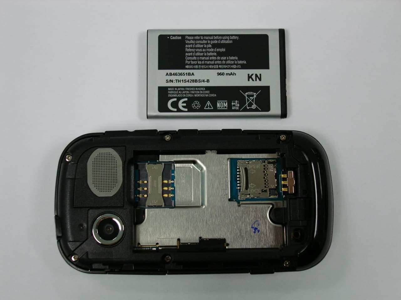 Cellular/PCS GSM Phone with Bluetooth - FCC ID A3LGTB3410R - Samsung Electronics Co Ltd (1)