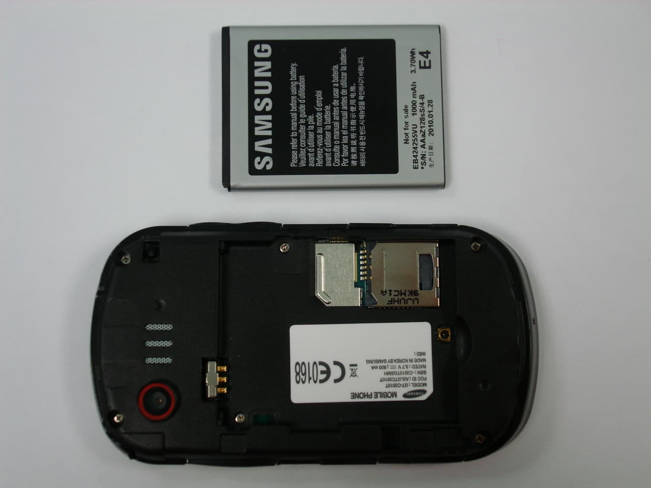Cellular/PCS GSM Phone with Bluetooth - FCC ID A3LGTC3510T - Samsung Electronics Co Ltd (5)