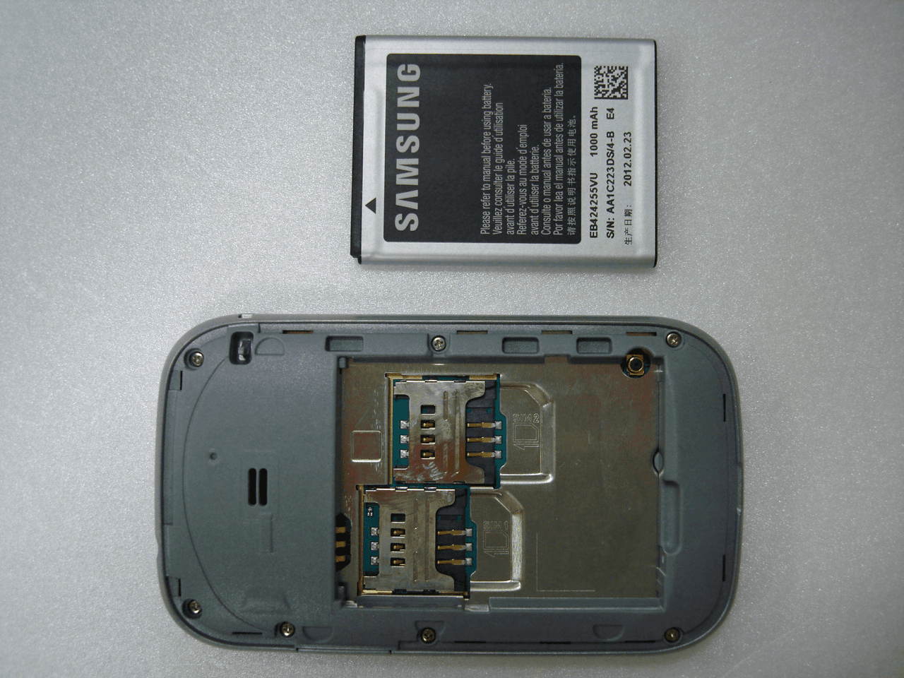 Cellular/PCS GSM Phone - FCC ID A3LGTE1265 - Samsung Electronics Co Ltd