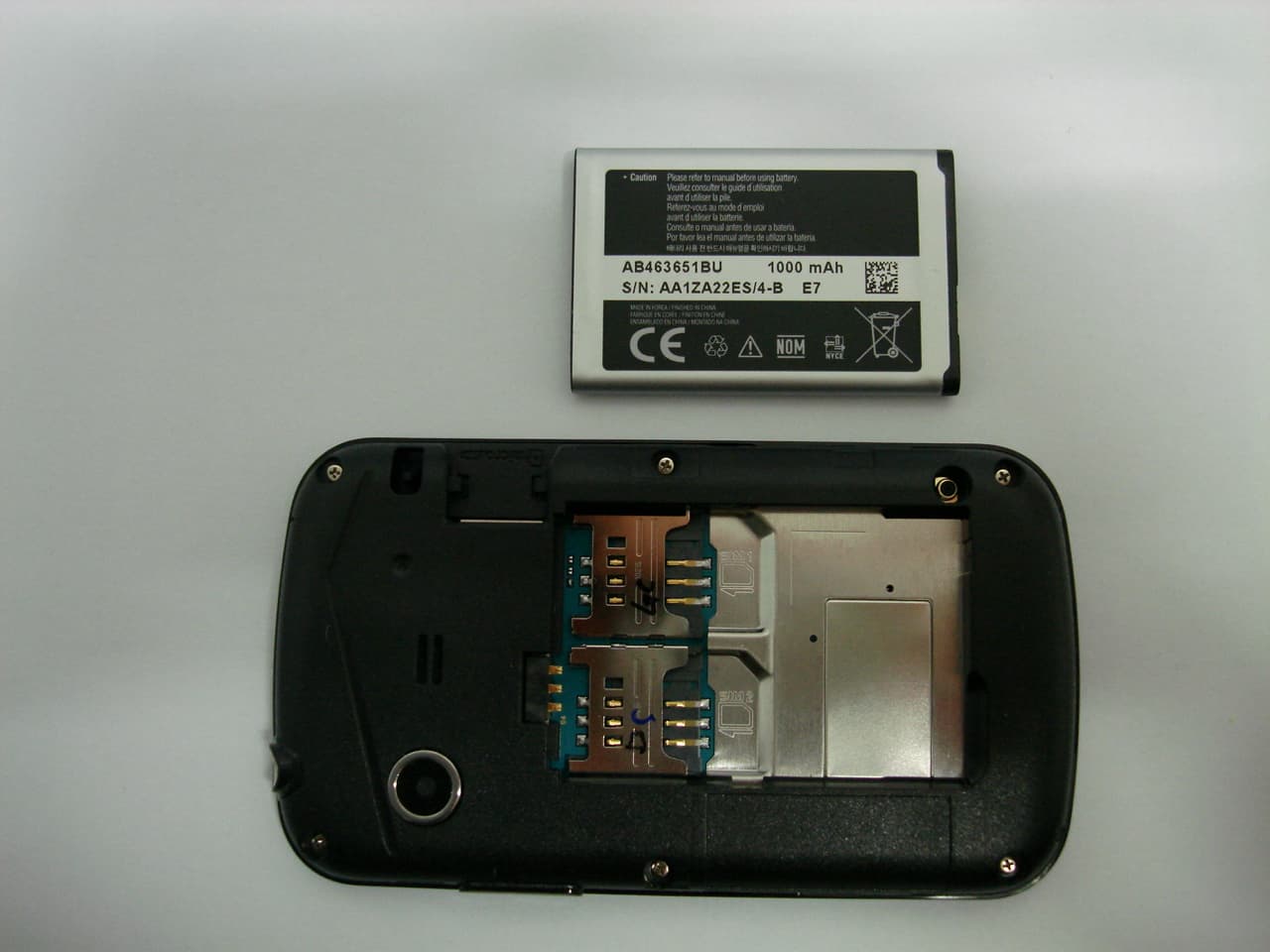 Cellular/PCS GSM Phone with Bluetooth - FCC ID A3LGTE2222 - Samsung Electronics Co Ltd (1)