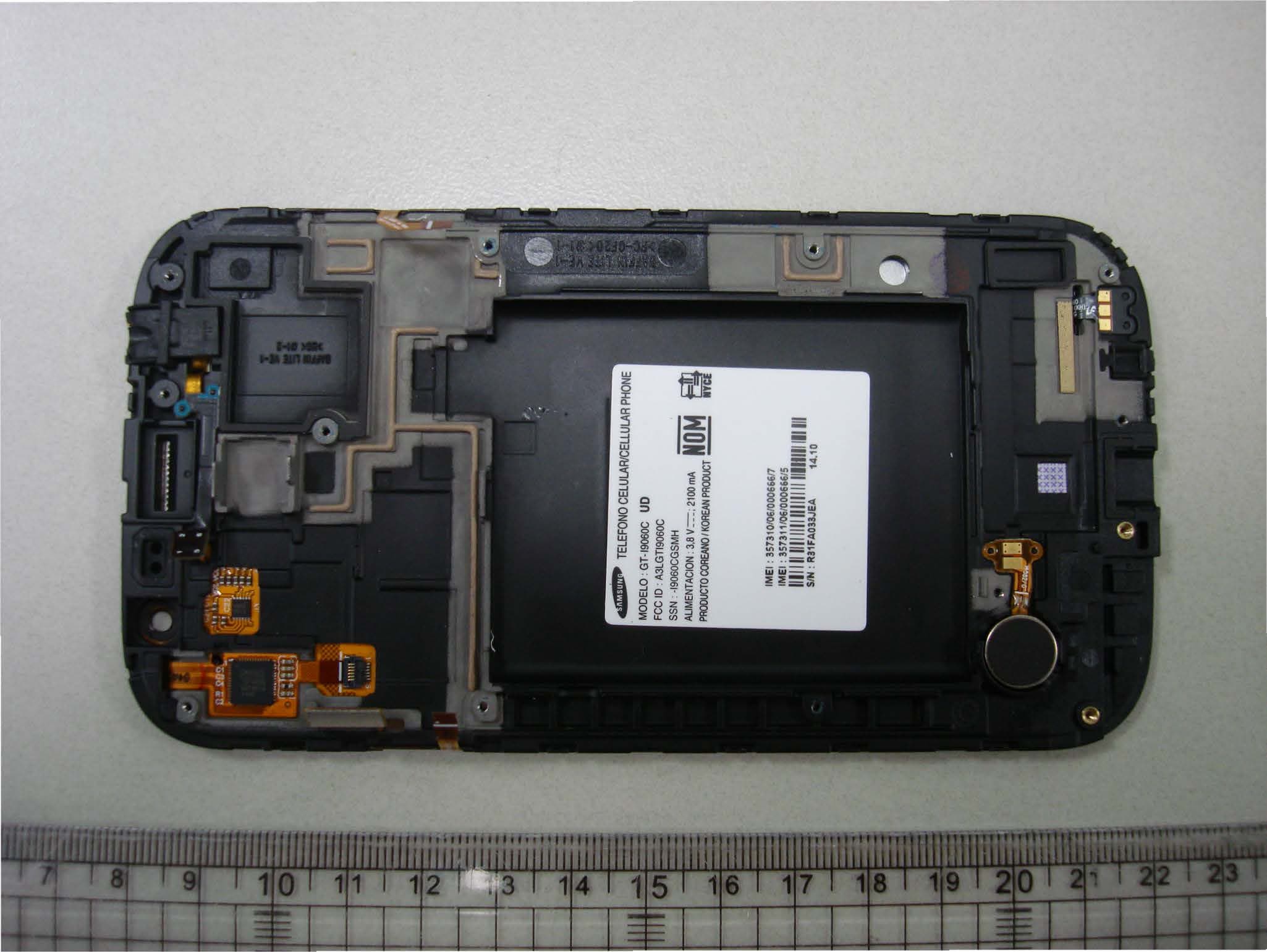 Mobile phone - FCC ID A3LGTI9060C - Samsung Electronics Co Ltd (4)