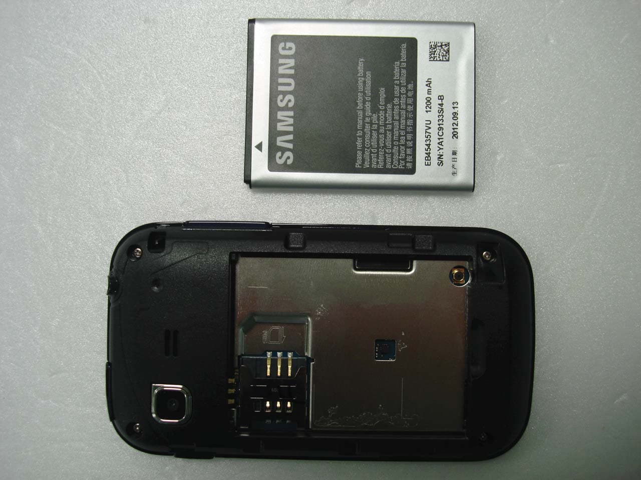 Cellular/PCS GSM and Cellular WCDMA Phone with WLAN and Bluetooth - FCC ID A3LGTS5301B - Samsung Electronics Co Ltd
