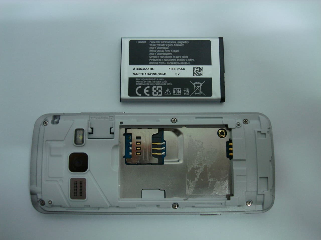 850/1900 GSM/GPRS Phone with BT - FCC ID A3LGTS5610 - Samsung Electronics Co Ltd (5)