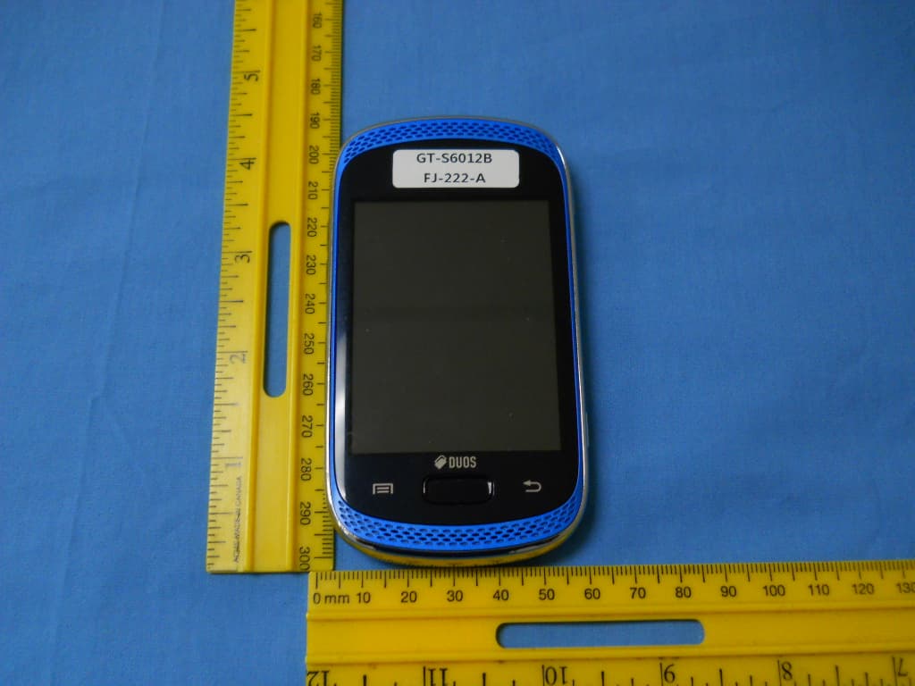 GSM/GPRS/EDGE/WCDMA PHONE with BT and WIFI - FCC ID A3LGTS6012B - Samsung Electronics Co Ltd (3)
