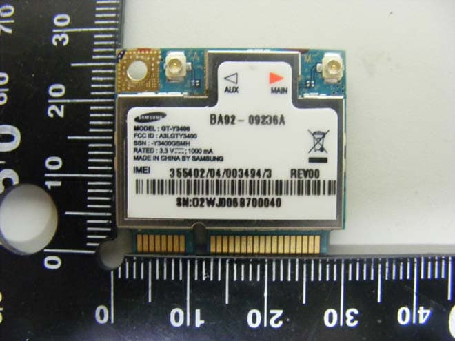 850/1900 GSM/GPRS/EDGE/WCDMA/HSPA Module - FCC ID A3LGTY3400X - Samsung Electronics Co Ltd (2)