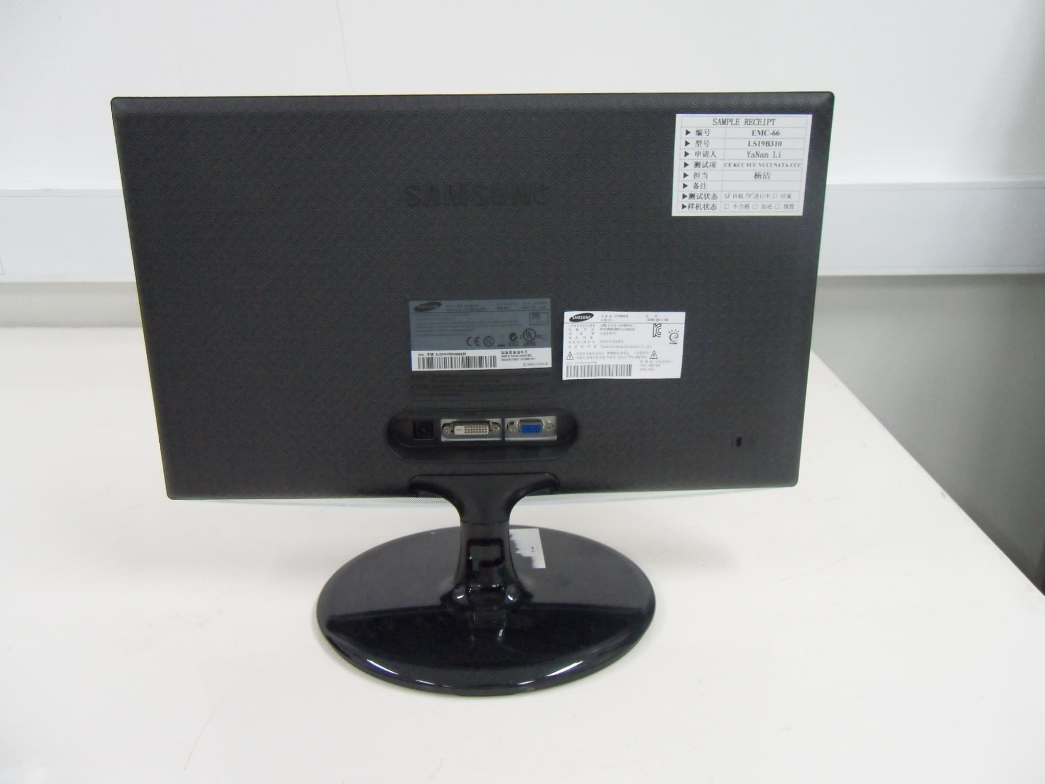 LCD monitor - FCC ID A3LLS19B310 - Samsung Electronics Co Ltd (2)